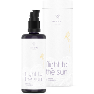 Flight to the sun body oil by Max and me 